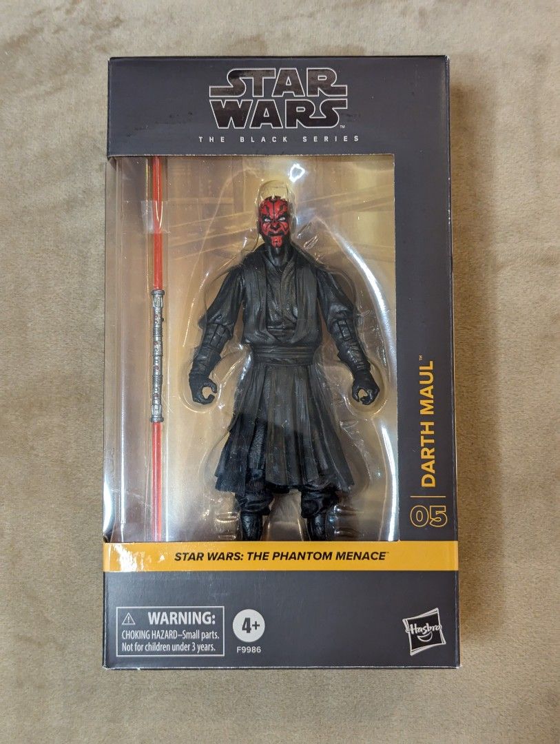 Star Wars Black Series Darth Maul (Phantom Menace) (Category: Figurines & Statues) located in Manila. Submitted by dorkystuff (Listing ID 1332325796, Image 1). Description: BRAND NEW AND SEALED MISB STAR WARS THE BLACK SERIES DARTH MAUL THE PHANTOM MENACE PRICE POSTED IS FINAL shipping via j&t or lalamove.