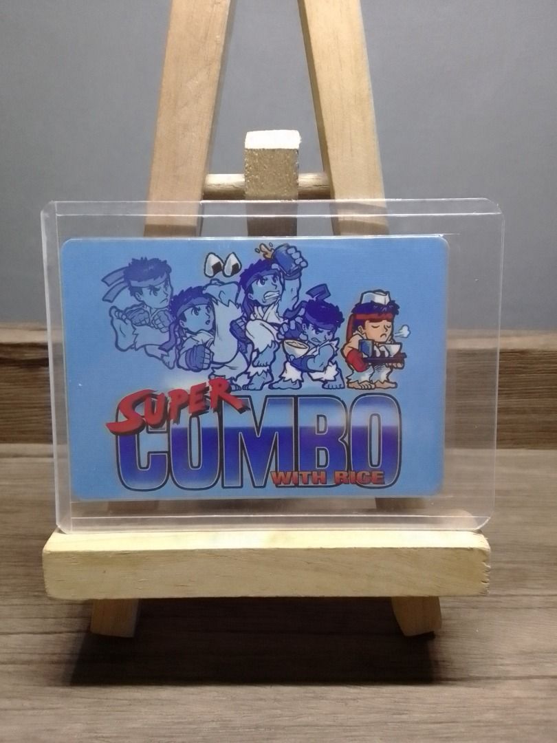 STREET FIGHTER RYU RICE COMBO ART CARD WITH LOADER - CUSTOM, Hobbies ...