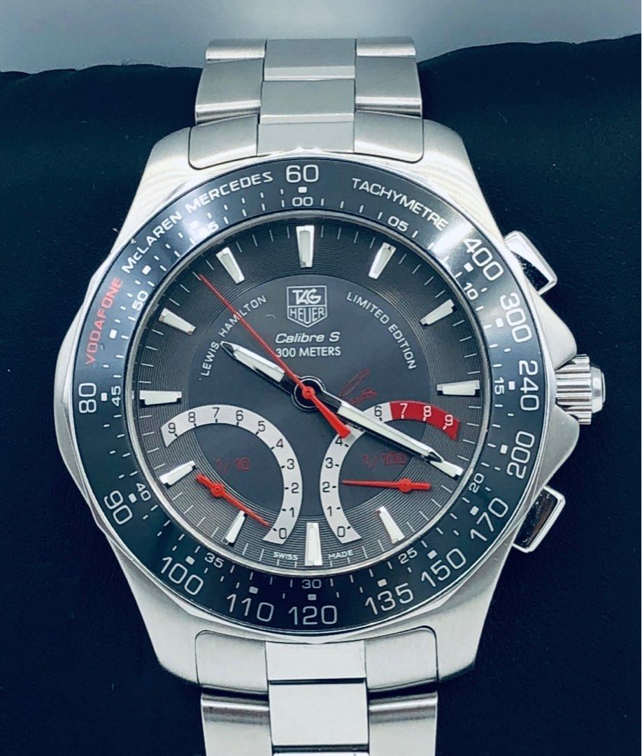 Lewis hamilton watch tag heuer top