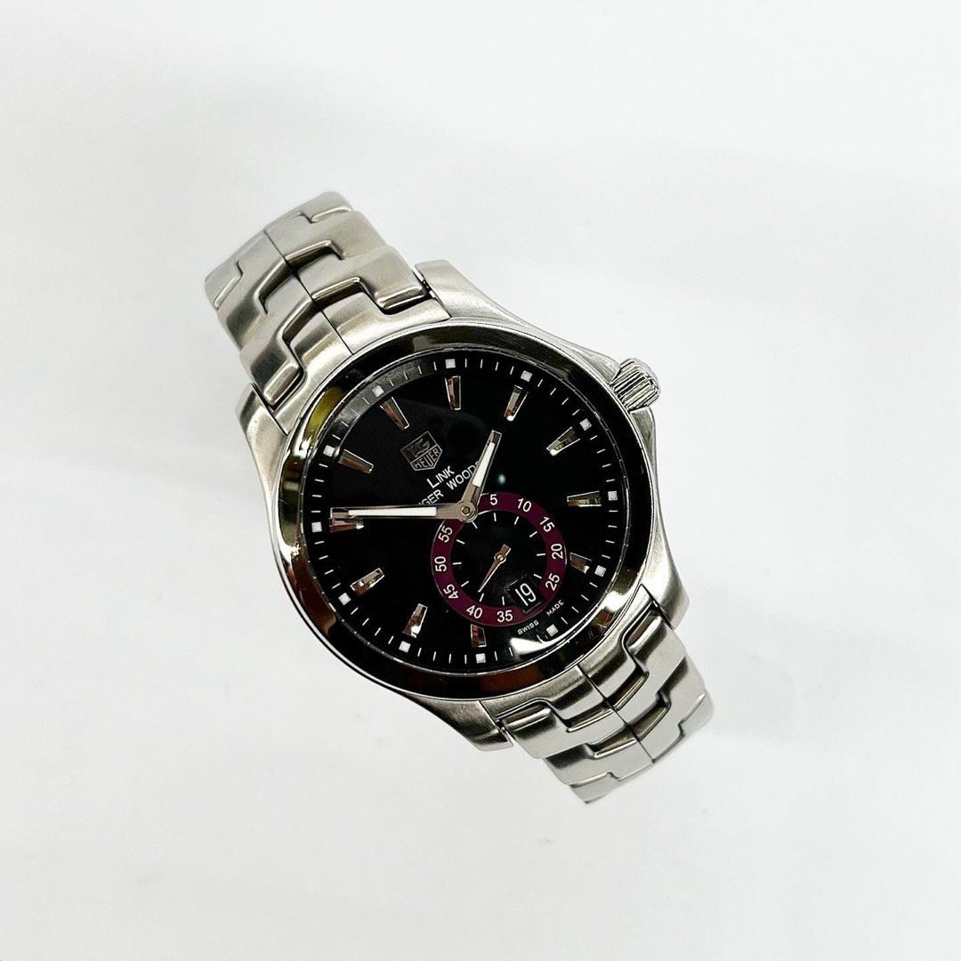 TAG Heuer Link TIGER WOODS Small Second Limited Edition WJF211D