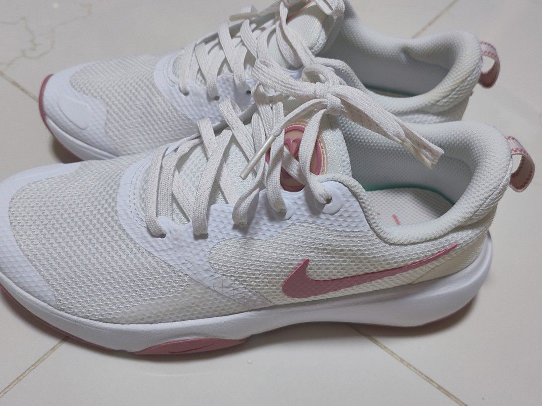 Us 6 36.5 3. 5 23cm White pink Nike sport Running Shoes