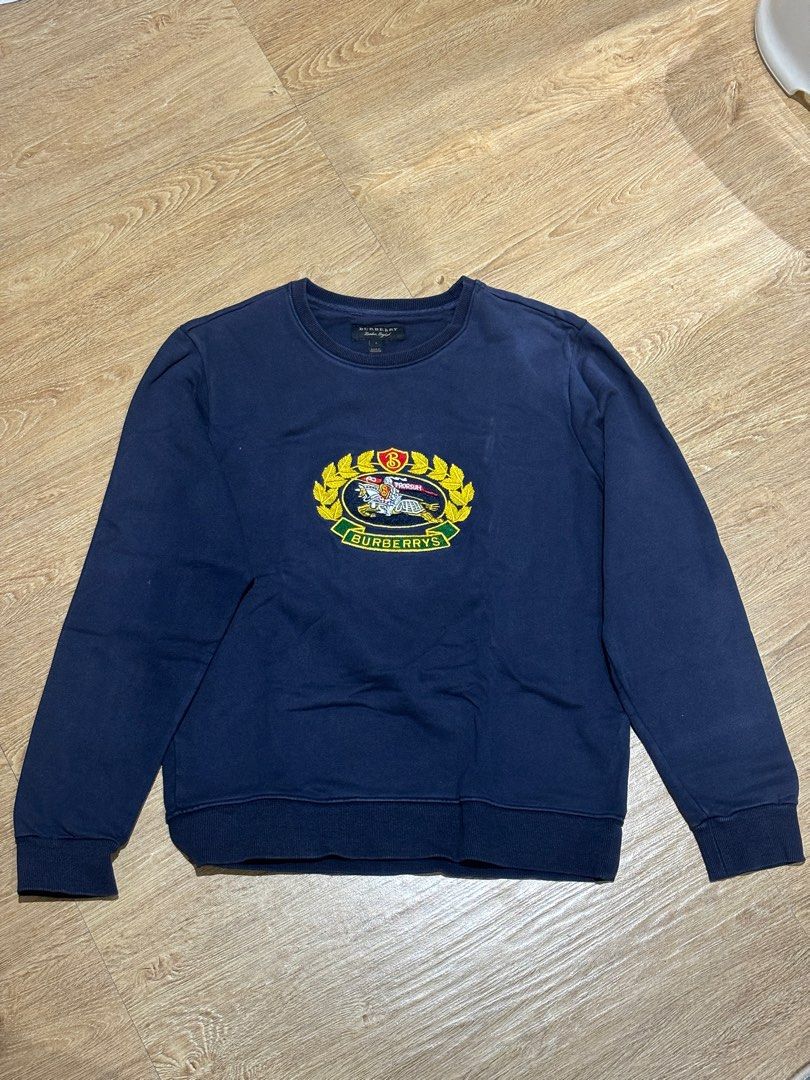 Vintage burberry jumper sales