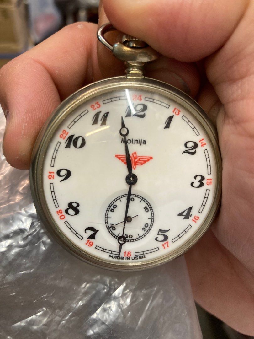 Vintage railroad pocket watch 2025