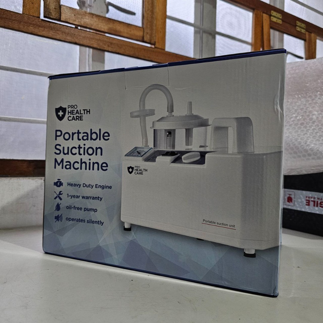 VMED Prohealthcare Portable Suction Machine, Health & Nutrition ...