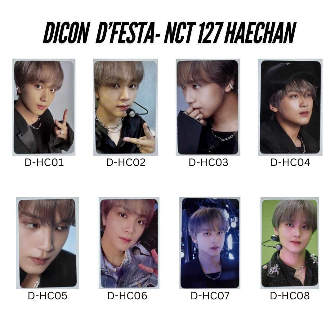 行列のできるレビュー商品、集めました。高評価アイテム DFESTA ポストカード ヘチャン NCT127 細く K-POP・アジア