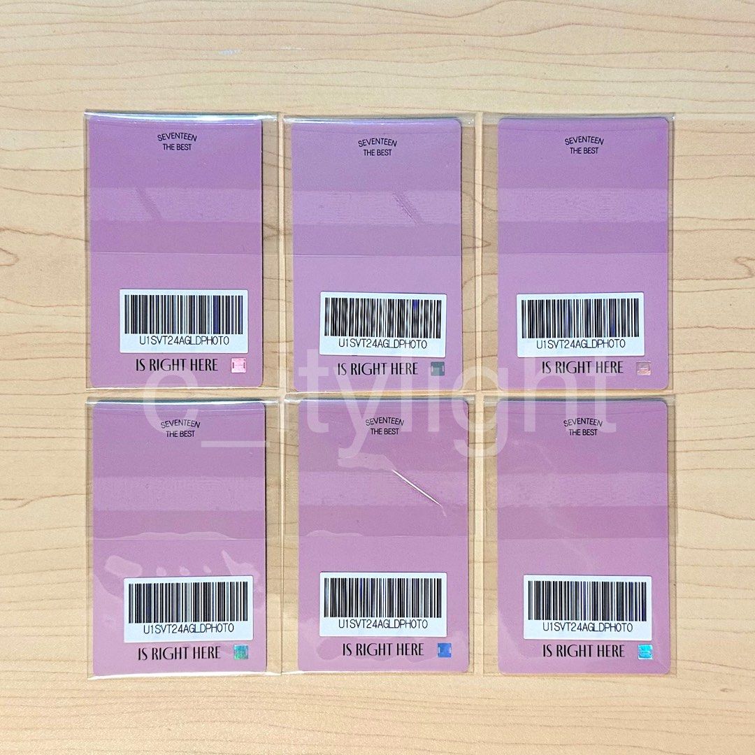 WTS) (SEALED) SEVENTEEN 17 is Right Here Weverse Dear Ver. Lucky
