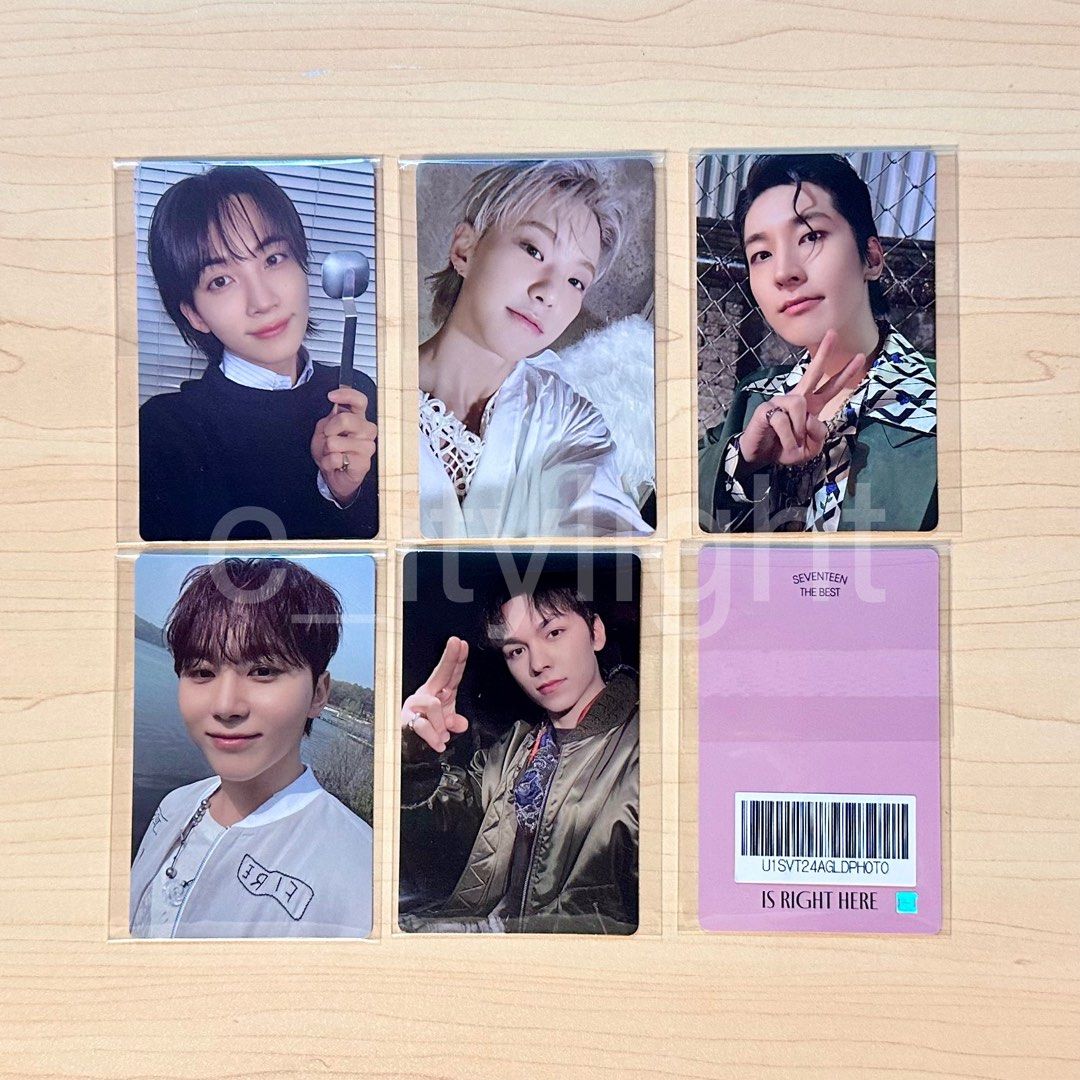 WTS) (SEALED) SEVENTEEN 17 is Right Here Weverse Dear Ver. Lucky