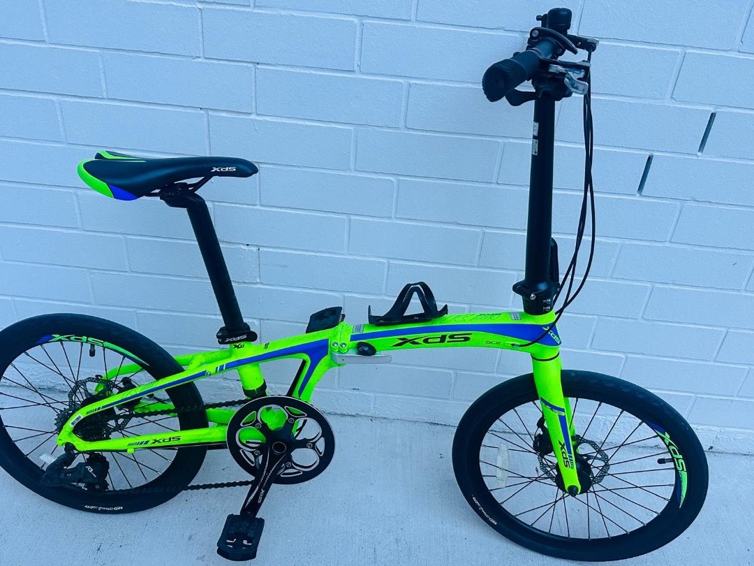 Xds x6 aluminum folding bike bicycle 451