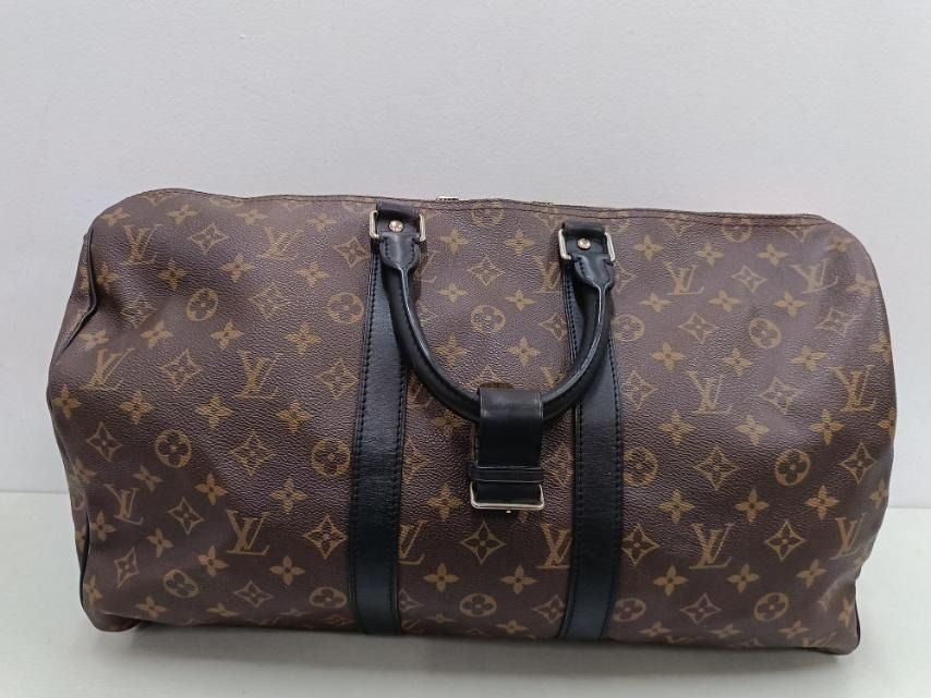 247006226 LOUIS VUITTON BAG MACASSAR KEEPALL, Luxury, Bags & Wallets on