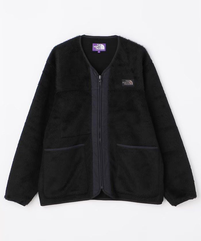 The north face purple label field denali coat cheap