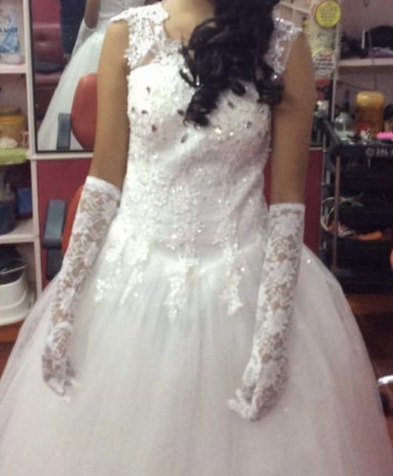 white gown debut js prom birthday wedding Women s Fashion Dresses Sets Evening dresses gowns on Carousell