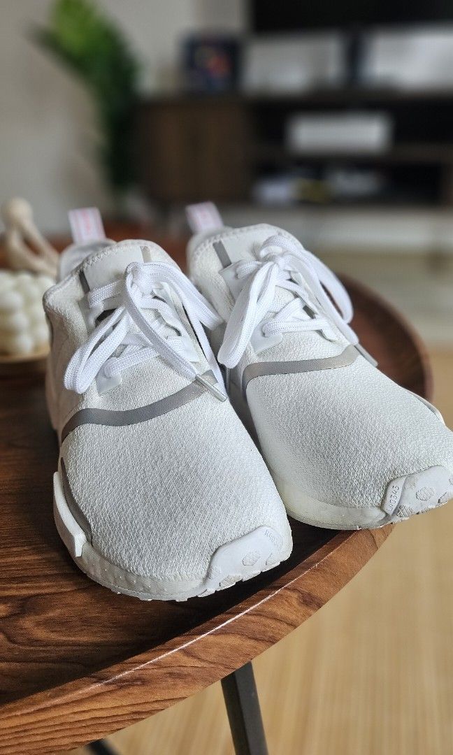 adidas gazelle silver green womens Shop White Mens adidas NMD R1 Lace Up Sneakers  Shoebacca