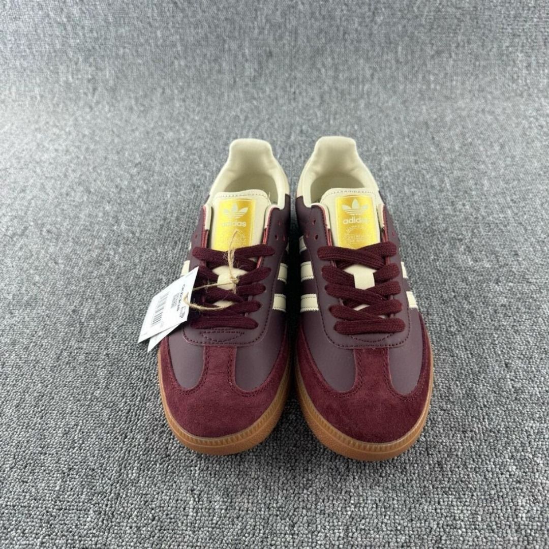 adidas Originals Samba OG Maroon Cream White, Women's Fashion, Footwear,  Sneakers on Carousell