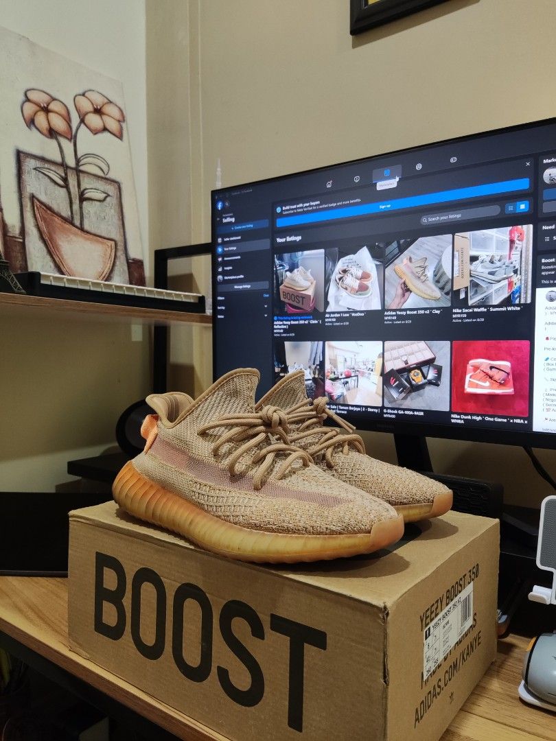 Yeezy 350 v2 clay fake online