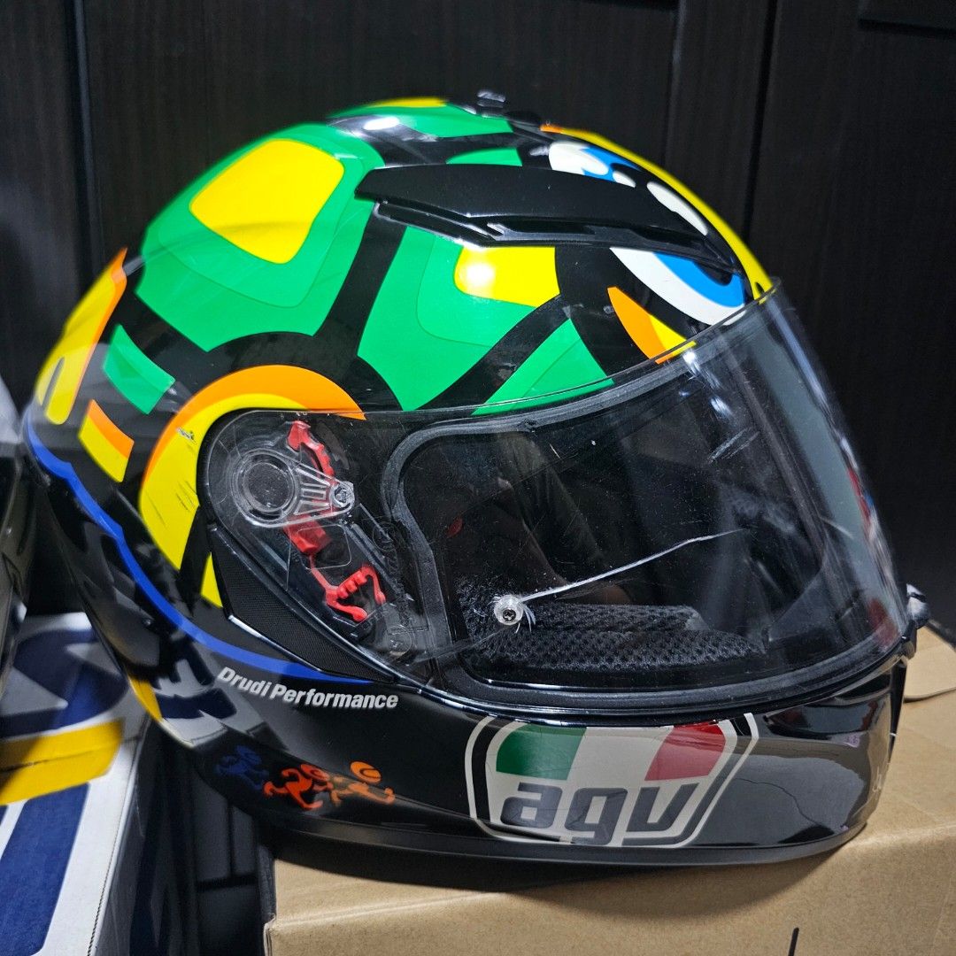 agv helmet tartaruga K3 SV Rossi Turtle Motorcycle ML: Buy Online at Best Price in UAE Agv K3sv Tartaruga Sticker In