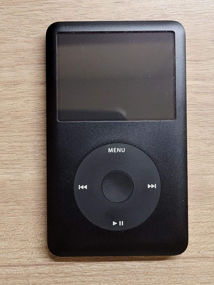 iPod classic 第6世代 80GBからSD128GBに黒 ブラック Apple iPod