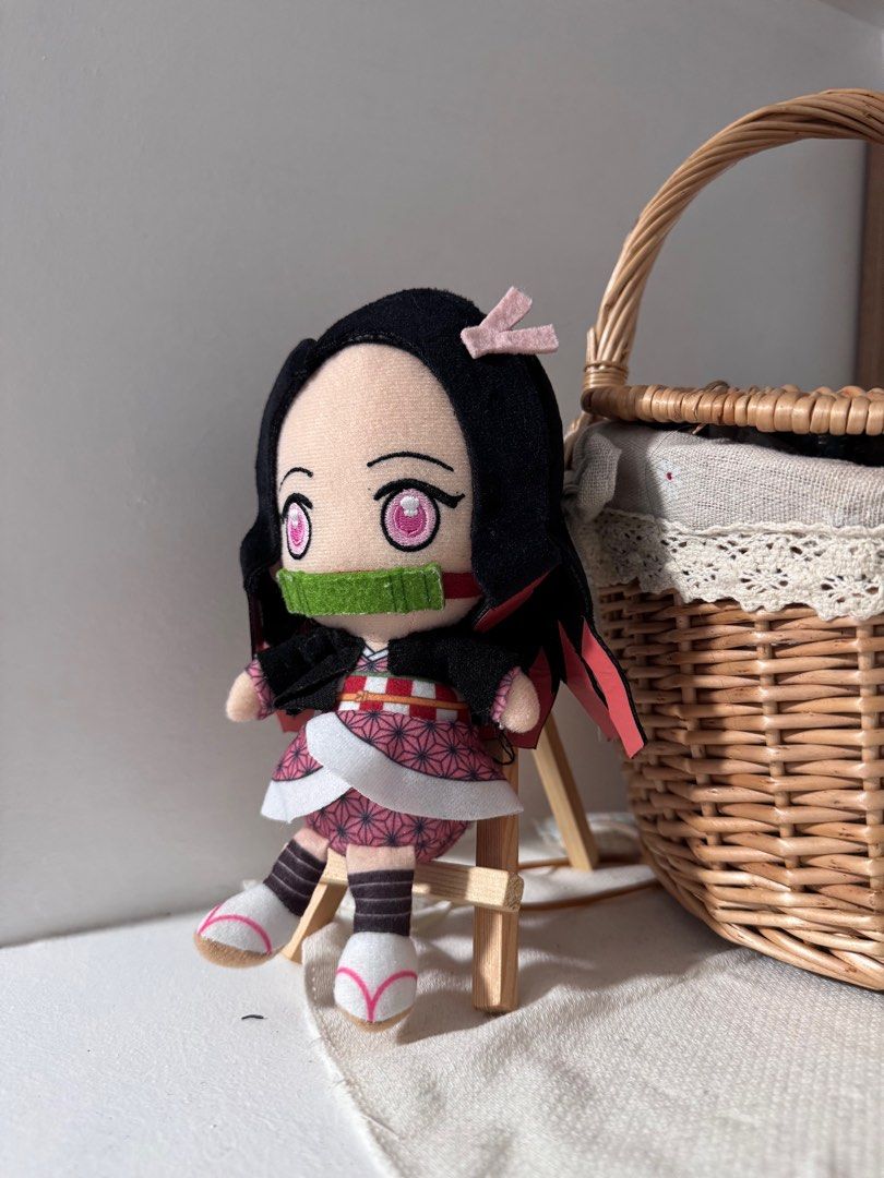 Authentic Demon Slayer Nezuko Merch from Japan (Category: Plushies & Soft Toys) located in Manila. Submitted by marieangelita (Listing ID 1332581215, Image 2). Description: Authentic from Japan Tanjiro plush toy for collection 17cm plush Ships nationwide through J&T Shipping. Cost care of buyer.