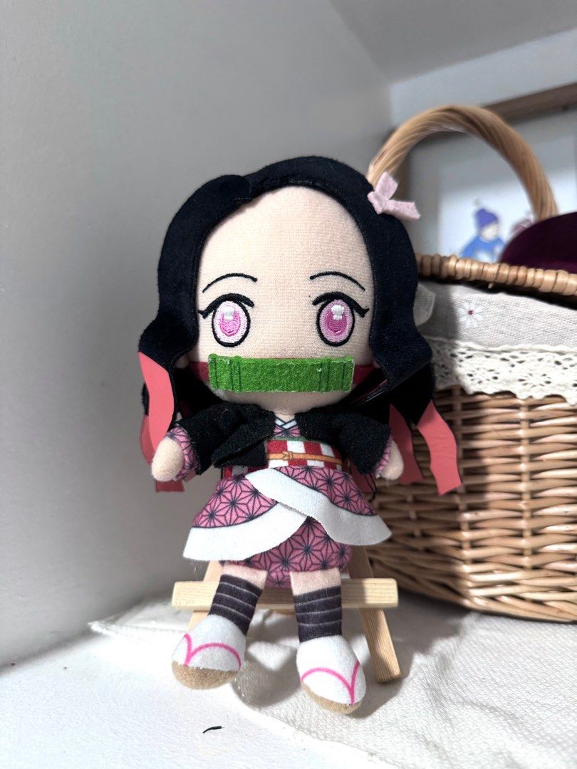 Authentic Demon Slayer Nezuko Merch from Japan (Category: Plushies & Soft Toys) located in Manila. Submitted by marieangelita (Listing ID 1332581215, Image 1). Description: Authentic from Japan Tanjiro plush toy for collection 17cm plush Ships nationwide through J&T Shipping. Cost care of buyer.