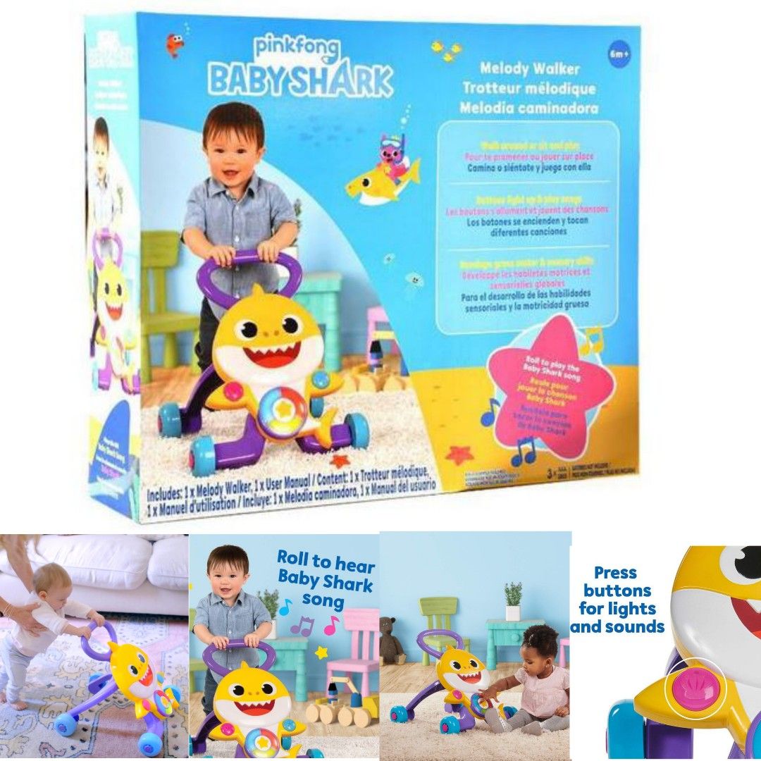 Authentic WowWee Pinkfong Baby Shark Melody Walker