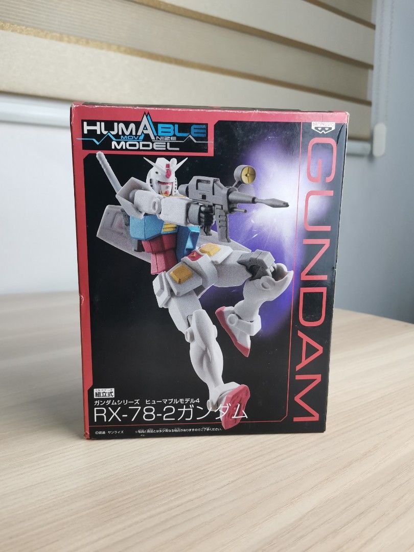 Banpresto Humable Model RX-78-2 Gundam Used, Hobbies & Toys, Toys
