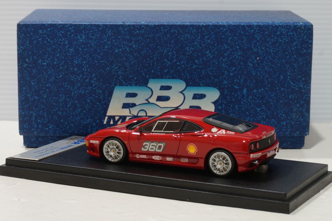 BBR 1/43 Ferrari 360 Modena Challenge 1999 Michael Schumacher Red