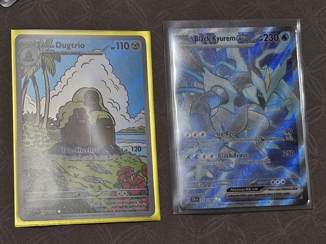 black kyurem ex, Hobbies & Toys, Toys & Games on Carousell