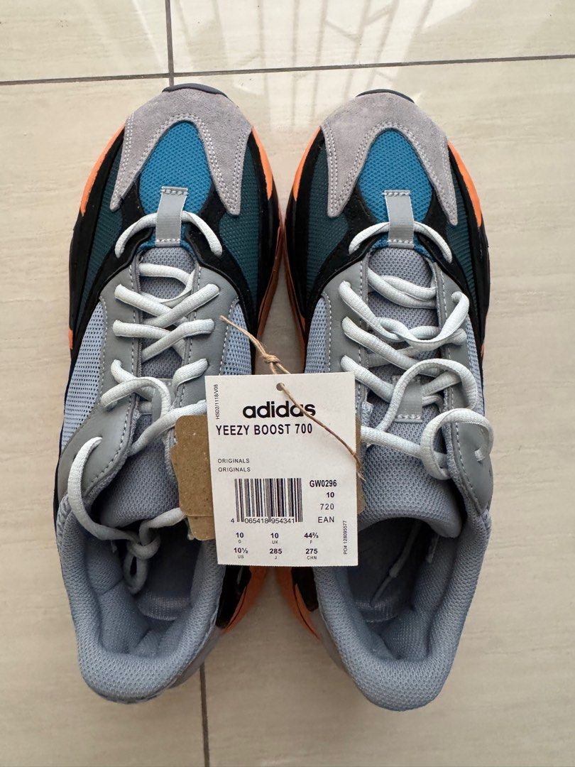 yeezy 700 gray and orange