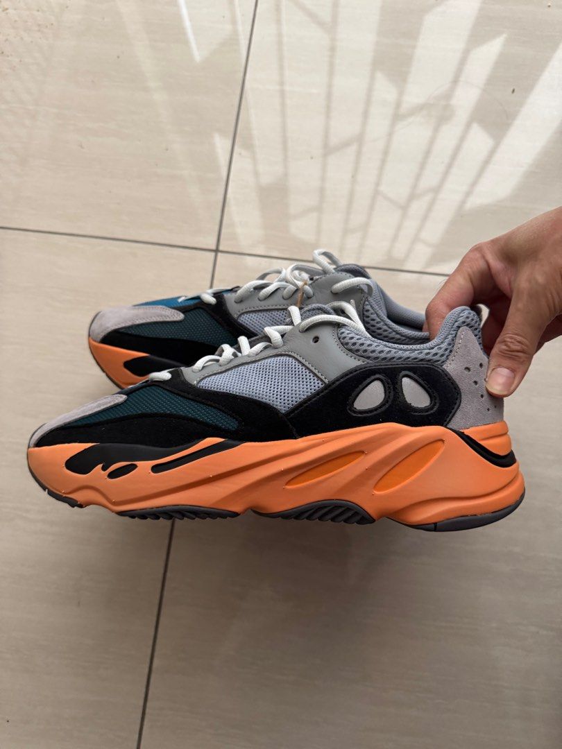 BNIB Adidas Yeezy 700 Wash Orange US10.5 Men s Fashion Footwear Sneakers on Carousell