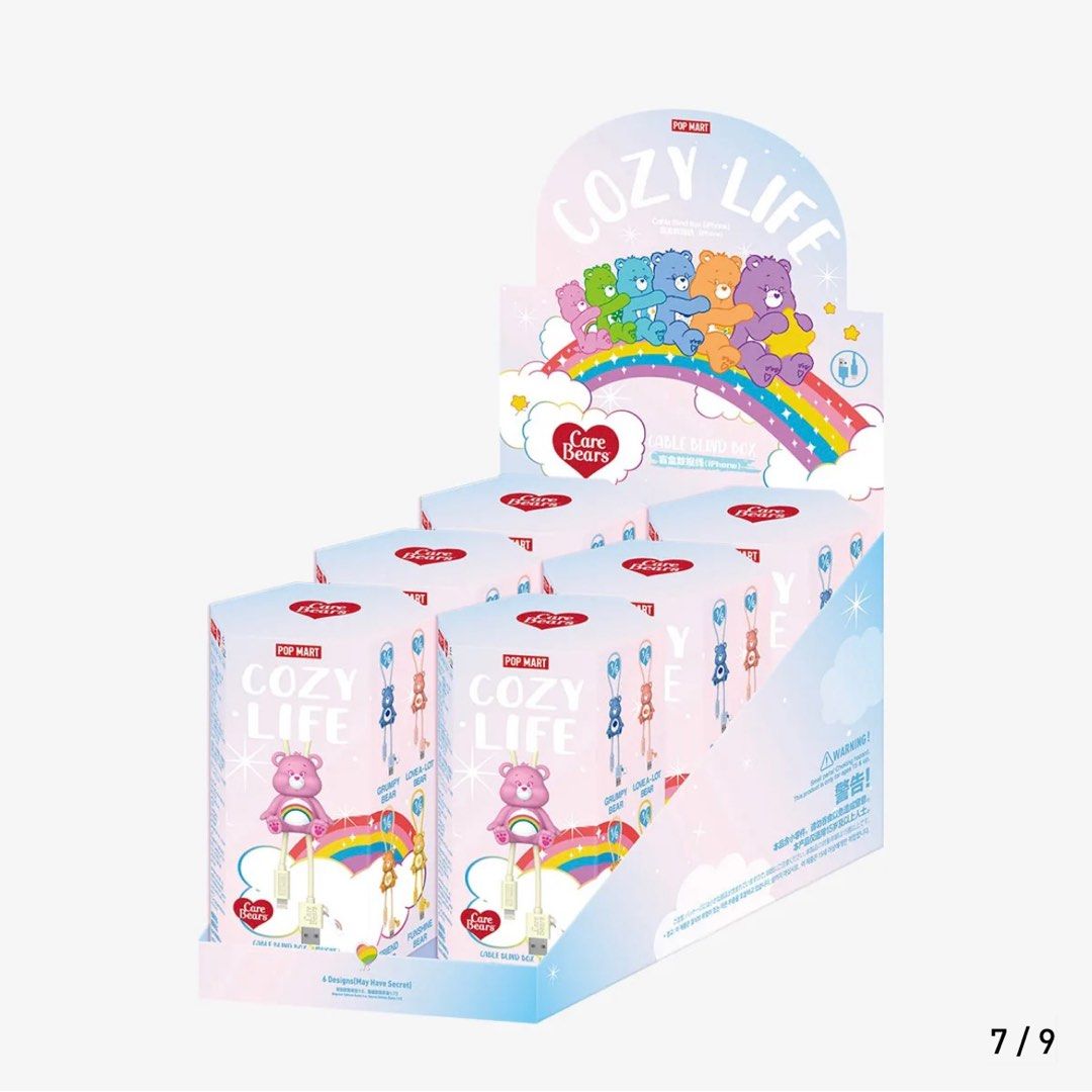 Care Bears Cozy Life - Cable Blind Box (TYPE C) (Category: Designer & Blind Box Toys) located in Urdaneta. Submitted by shop.with.cha (Listing ID 1332600339, Image 2). Description: Sealed Usb - Type C only.