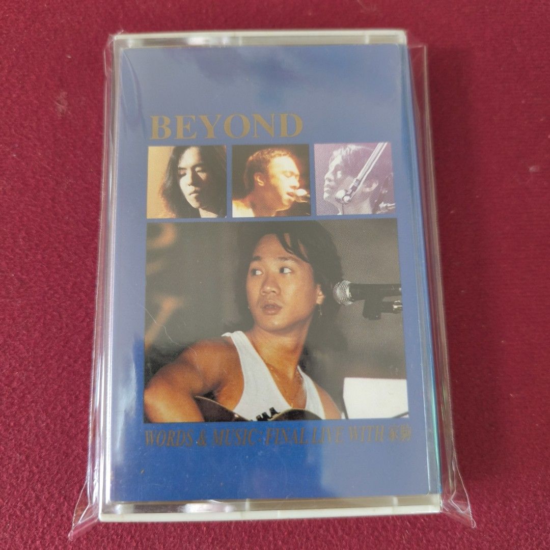 cassette Beyond Words & Music Final Live with 家駒錄音帶卡式帶