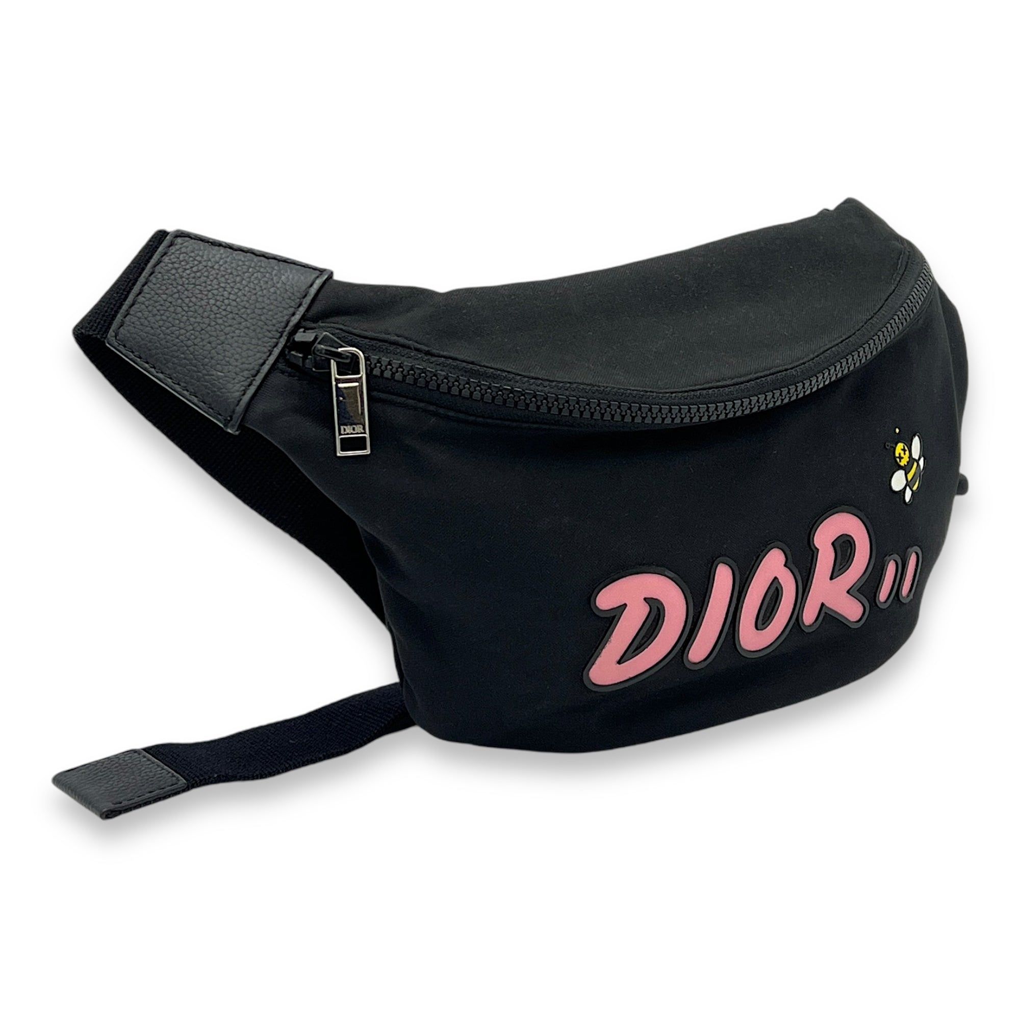 Christian Dior x Kaws Belt bag in Nylon Silver Hardware Luxury Bags Wallets on Carousell