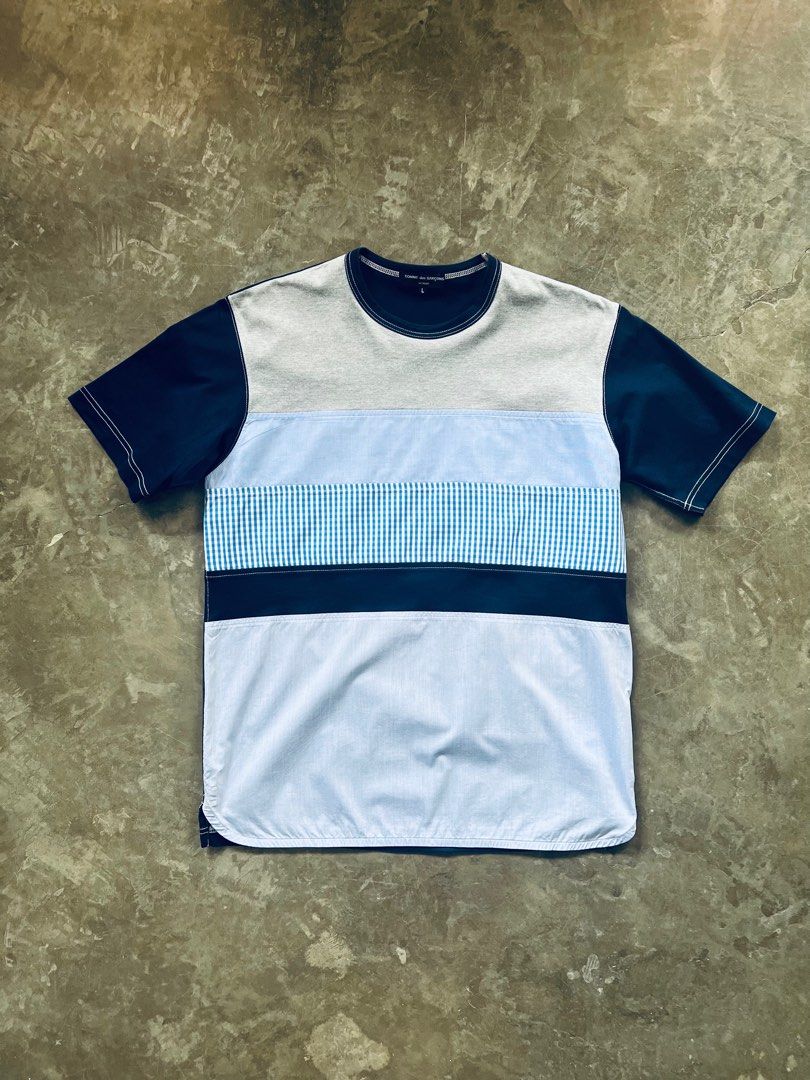 CDG COMME des GARCONS HOMME 18SS Patchwork Design T-shirt HA-T025