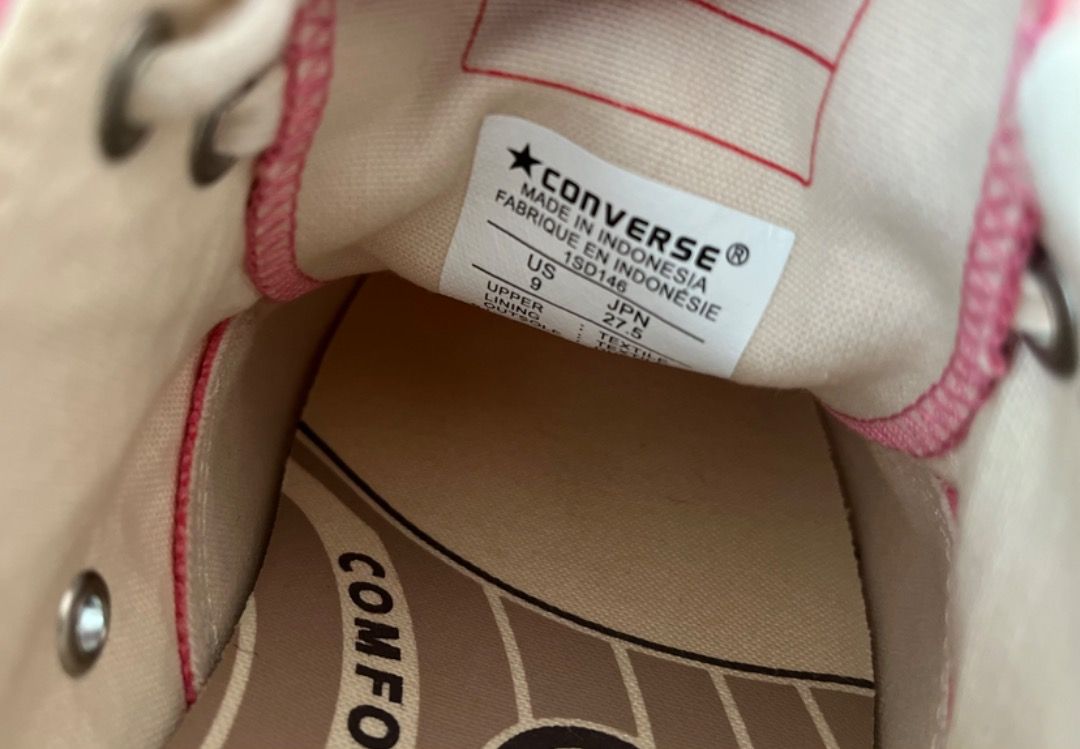 CONVERSE ADDICT | CHUCK TAYLOR CANVAS SNEAKERS US9 VIBRAM MEGAGRIP ...