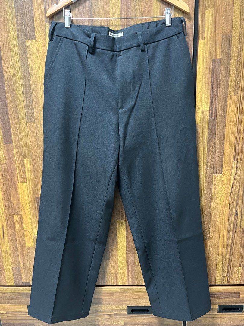 パンツ COOTIE Polyester Twill Pin Tuck Trousers COOTIE / Polyester Twill Pin Tuck Trousers -Black-
