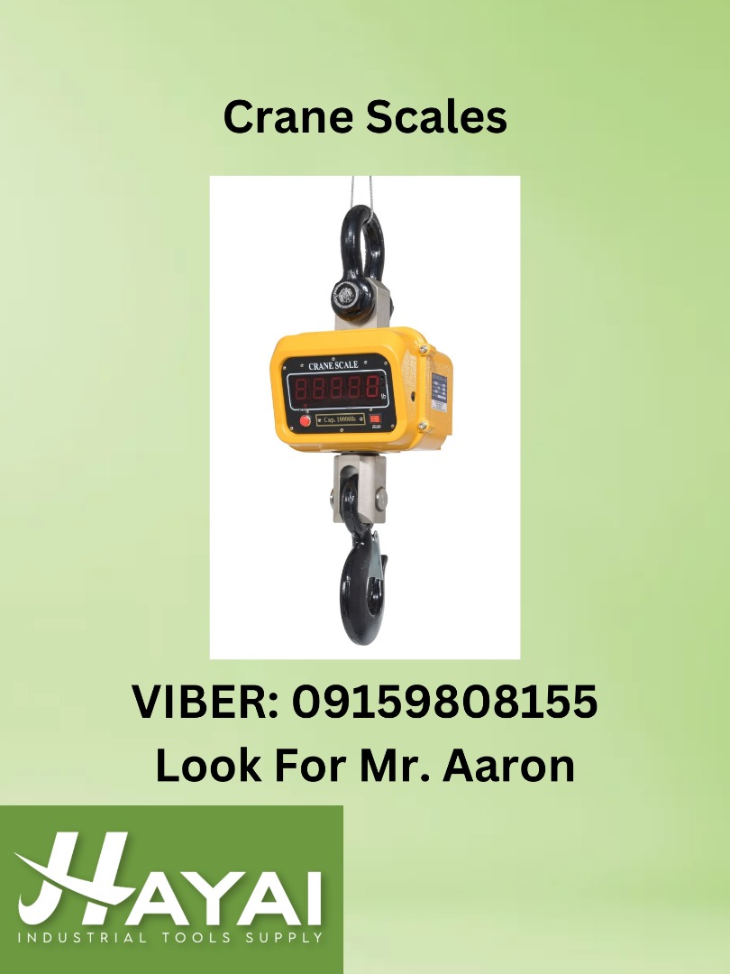 Crane Scales, Commercial & Industrial, Construction Tools & Equipment ...