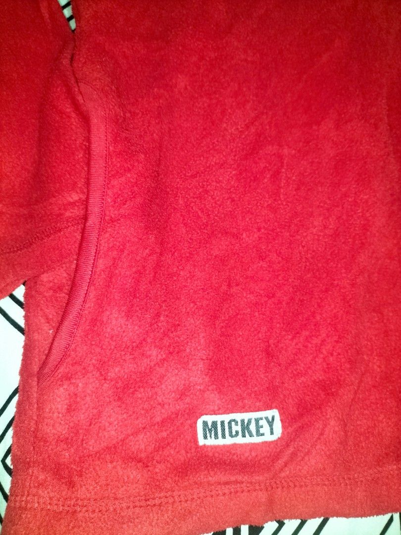 Disney Mickey Mouse Fleece Jacket (Category: Activewear) located in Mandaue City. Submitted by DREAD032 (Listing ID 1332502743, Image 3). Description: Disney Mickey Mouse Jacket In very good condition no issues Size Large Dimensions posted on pictures Color rate 10/10 Free shipping thru LBC branch pick up only.