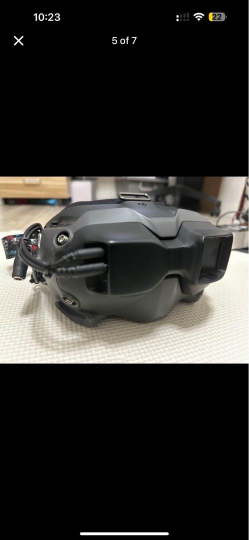 DJI Goggles V1 - works with Vista (Category: Drones) located in Paranaque City. Submitted by latThor (Listing ID 1332466848, Image 3). Description: For Sale (price indicated already) or swap with Analog Skyzone 03O, Skyzone 04/04X, Fatshark HDO2, Orqa (perfect condition) Works with DJI Vista, also great for watching movies and would work (?) for 3D movies Included: - DJI goggles v1 + original stubby antennas - Digidapter (for analog module) - Ori