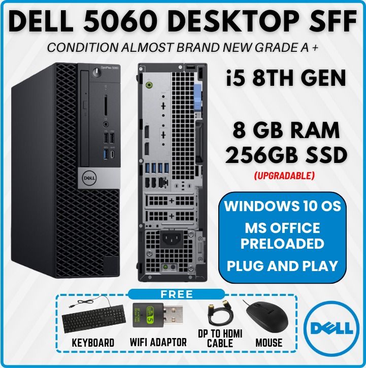 Windowsデスクトップ OptiPlex 5070 Micro i5 9500T/8GB/256GB Dell OptiPlex 5070 Micro i5-9500T [Hexa] 2.20GHz USB-C 16GB