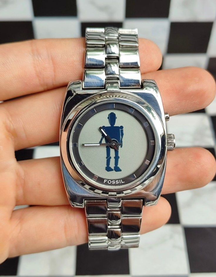 Fossil Big Tic Dancing Robot Watch