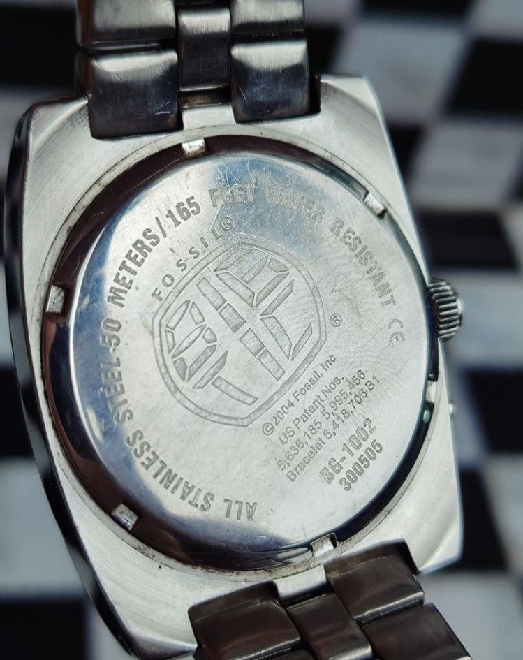 Fossil big tic robot watch top