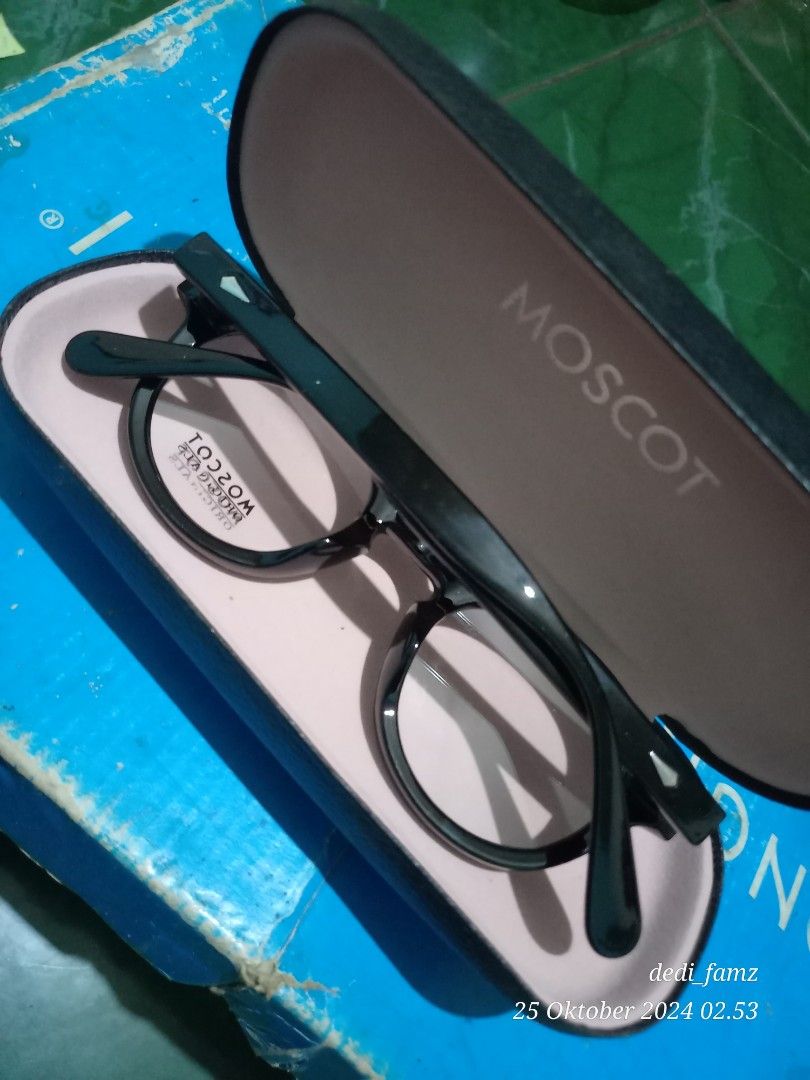 Mosco Frame Frame Kacamata baca gaya moscot lemtos, Fesyen Pria, Aksesoris ...