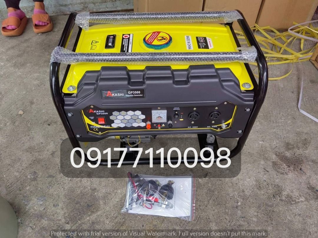 Gasoline generator (Category: Construction Tools & Equipment) located in Manila. Submitted by joeyroque09 (Listing ID 1332505257, Image 2). Description: .