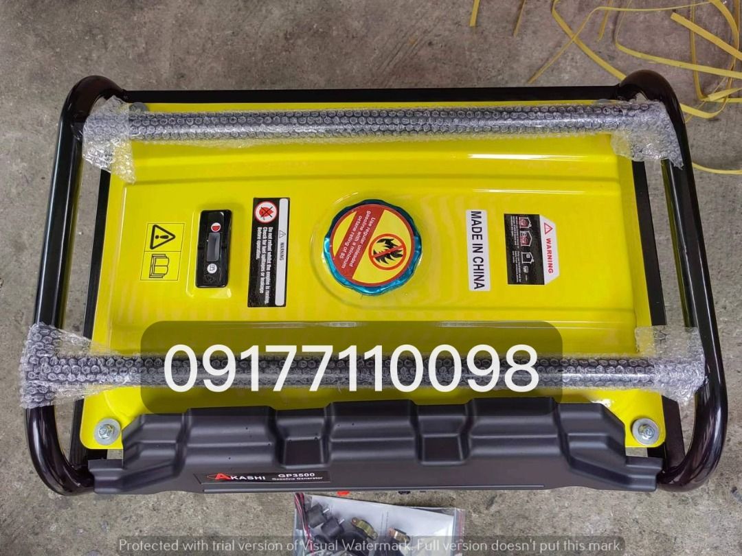 Gasoline generator (Category: Construction Tools & Equipment) located in Manila. Submitted by joeyroque09 (Listing ID 1332505257, Image 3). Description: .