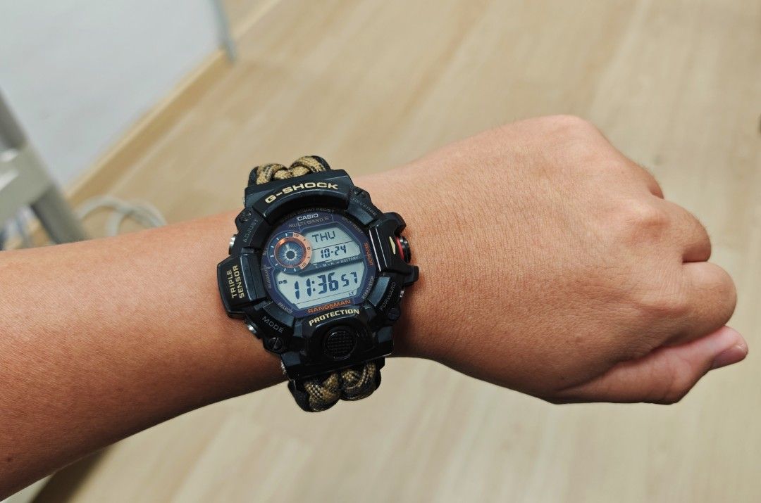 G Shock GW 9400DCJ Rangeman Desert Camo Men s Fashion Watches Accessories Watches on Carousell
