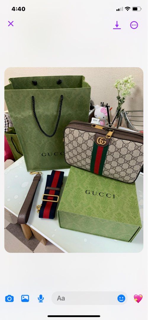 GUCCI ophidia gg shoulder bag Luxury Bags Wallets on Carousell