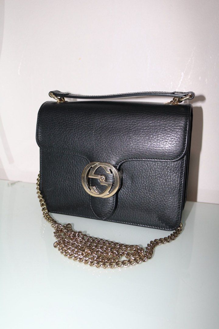 Gucci crossbody bag with chain strap sales