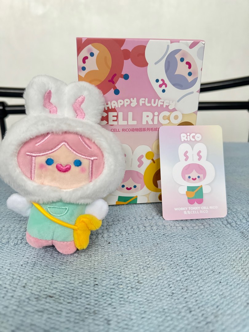 Happy fluffy cell rico, Hobbies & Toys, Toys & Games on Carousell