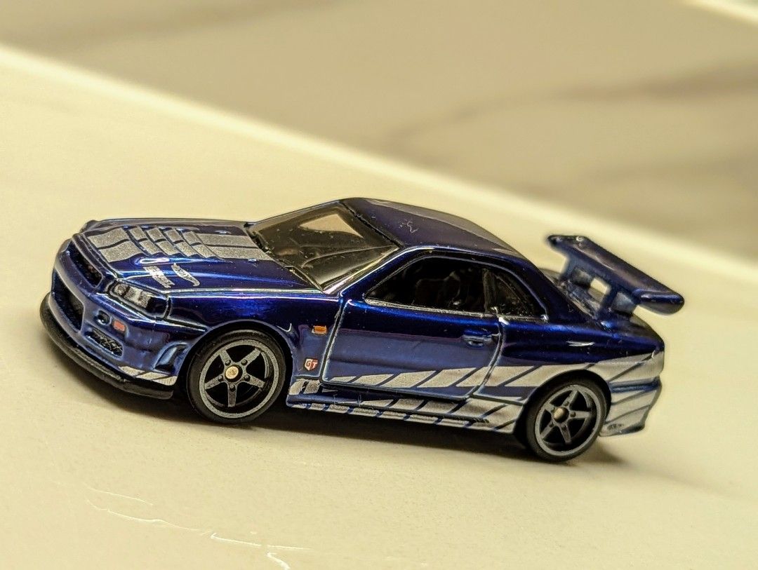 ホットウィール ワイルド・スピード NFT 日産スカイライン R34。