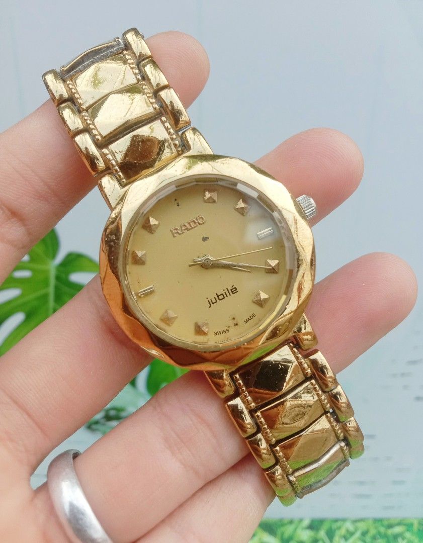 Jam Tangan Rado Jubile Fesyen Wanita Jam Tangan di Carousell