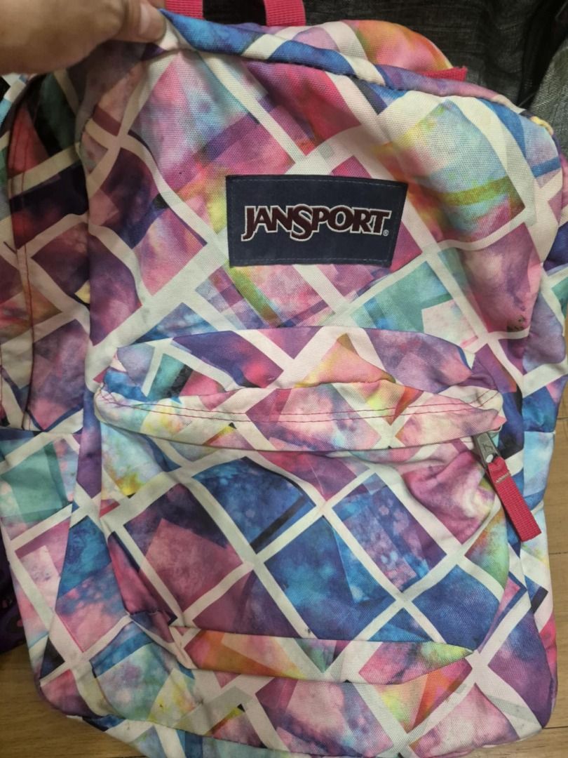JANSPORTS, HERSCHEL, HAWK, UMBRO PHP 1,000 for all (Category: Backpacks) located in Makati City. Submitted by eliaaas (Listing ID 1332536718, Image 2). Description: JANSPORTS, HERSCHEL, HAWK, UMBRO PHP 1,000 for everything, you got it all! Preloved 5-Backpacks & 1-Shoulder bag, Used, All branded, All original, PHP 1,000 for all *2 - JANSPORT Backpack *1 - HERSCHEL Backpack, with slight damage see pic #8 *1 - HAWK Backpack, big & spacious, with sl